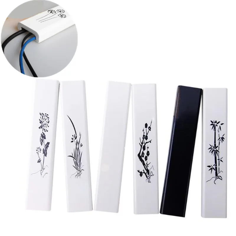 2 шт. самоклеющийся органайзер для управления кабелем держатель шнура