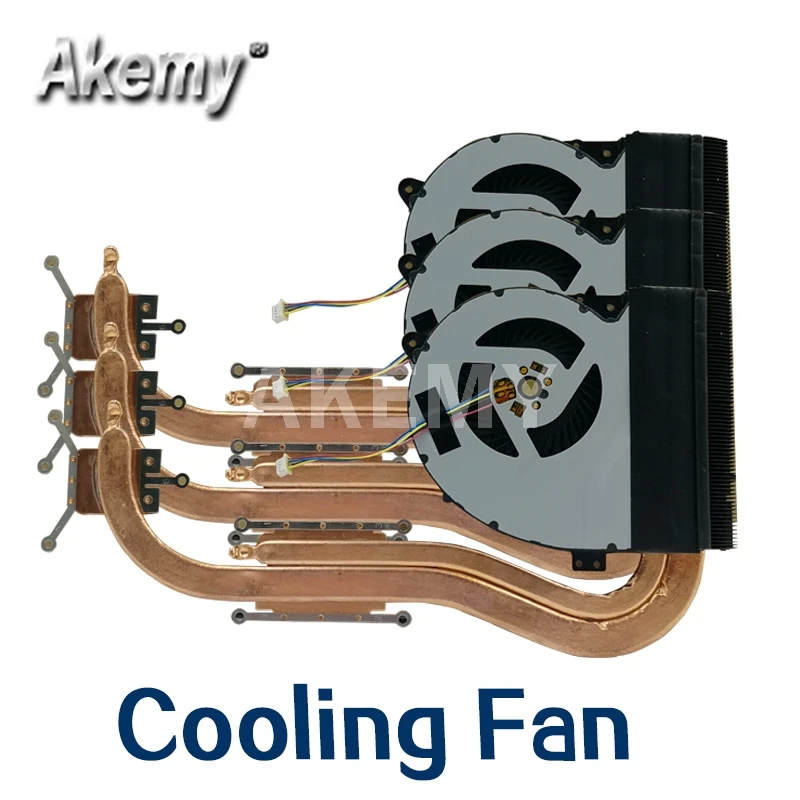 Новый вентилятор радиатора для For Asus X550J X550JD X550JK X550JX X550JF R510J A550J FX50J K550J W50J радиатор
