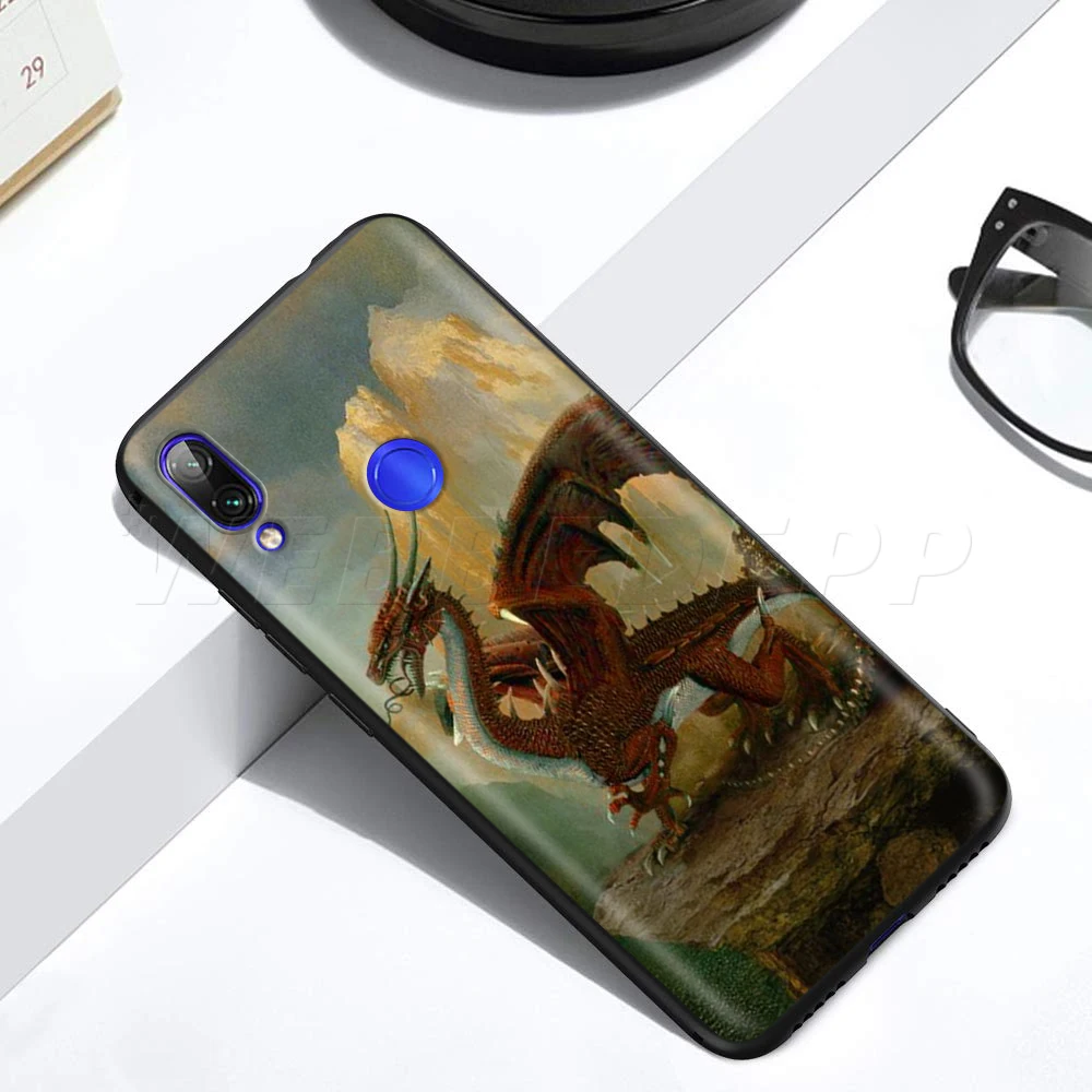 Чехол в стиле ретро с валлийским флагом дракона для Xiaomi Redmi Note 8 MI 3 6 9 A1 A2 A3 8A 6X 9T CC9