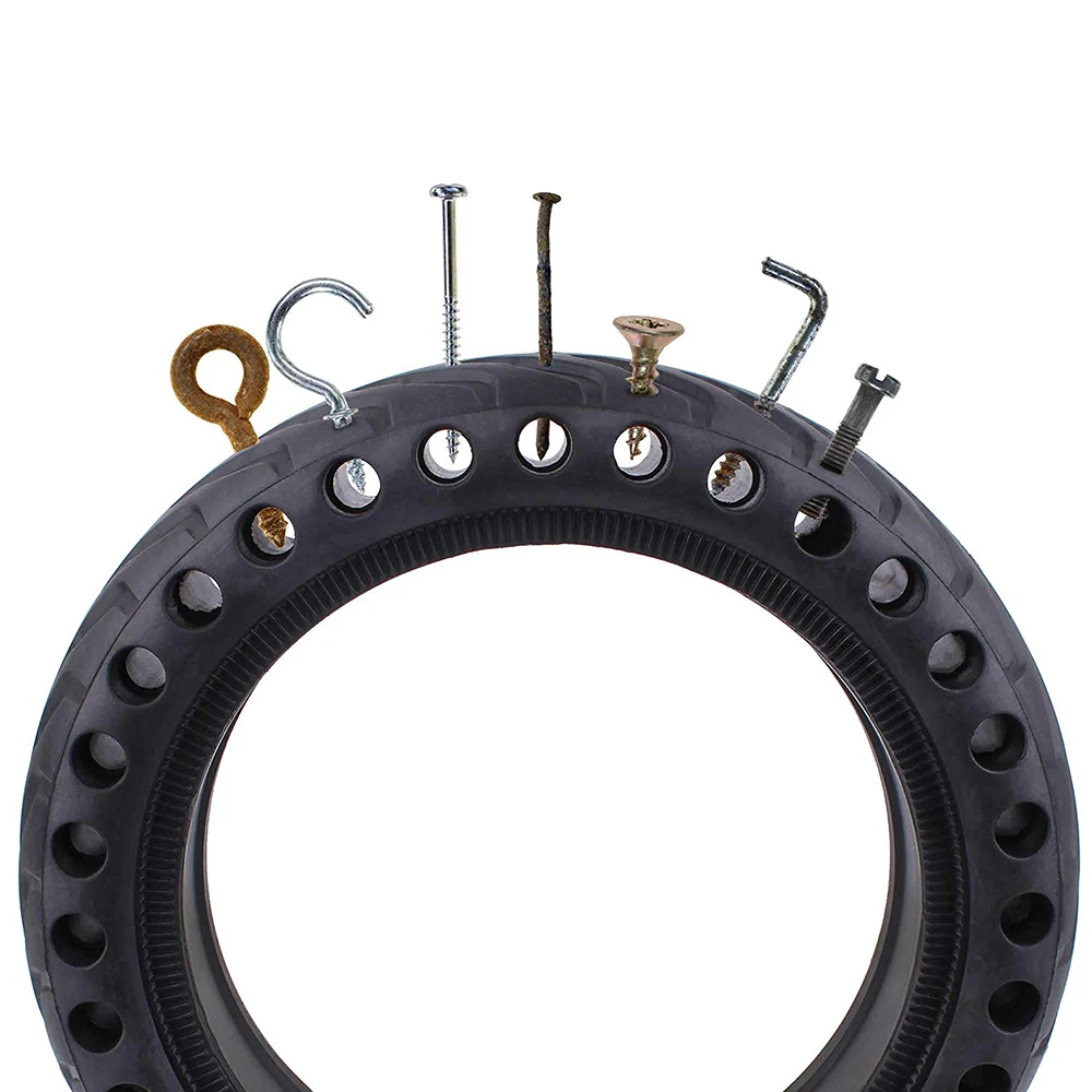 

Electric Scooter Tires Anti Puncture Honeycomb Hollow Tire Antiskid Shockabsorber Wheel Tyre For Xiaomi M365 Wholesale Drop Ship