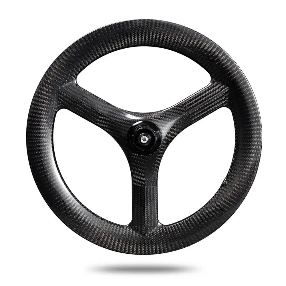 Billig Ein Paar 16 Zoll 349 40mm 23mm Carbon 3 Speichen Tri Speichen Laufradsatz Für Kid Balance Fahrrad Klapp Bike Fhon Bike 3 Sechzig Brompton