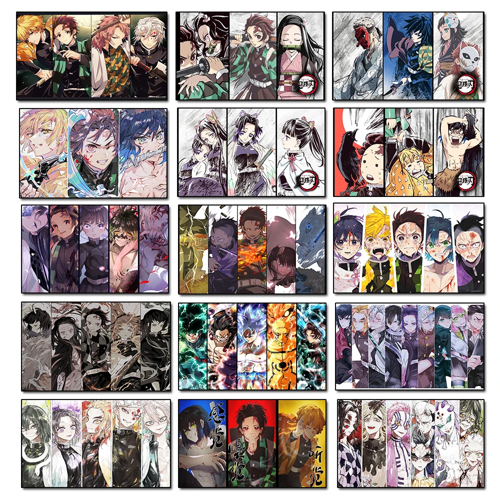 

Apanese Anime Poster Collection Demon Slayer Dragon Ball Canva Painting Decor Children Room Living Room Art Wall Prints Cuadros