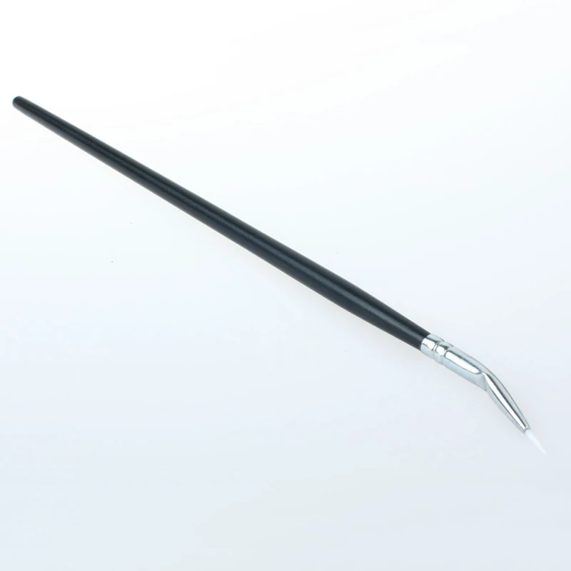 1 Pc Professional Bent Angled Eyeliner Brush High Quality Eyebrow Eye Liner Cosmetic Makeup Tools New | Красота и здоровье
