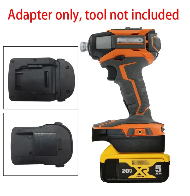 

18V DCB Battery Converter Adapter For Dewalt Battery Adapter To Ridgid / AEG 18v Tool DEVON Worx Milwaukee M18 Battery Fast Ship