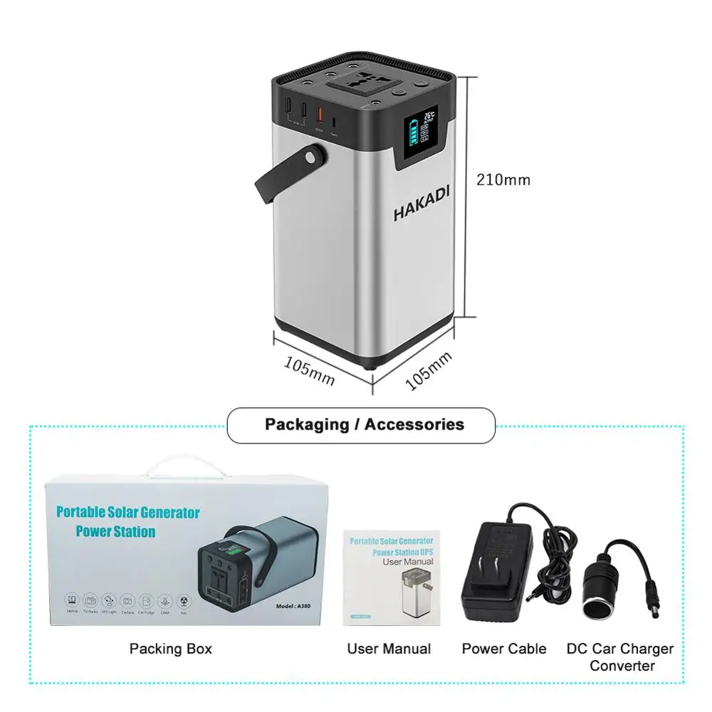 Внешний аккумулятор 54600 Вт · ч мАч внешний источник питания для хранения энергии