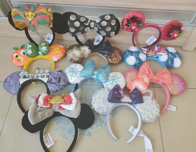 Оригинальная повязка на голову из мультфильма Микки и Минни новая коллекция