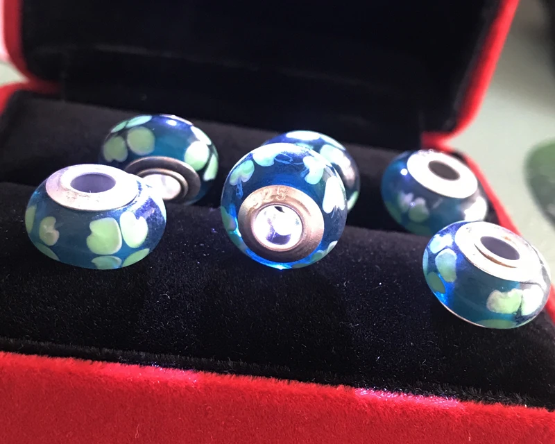 YANHUI Новинка Лидер продаж 925 Твердые серебряные подвески в форме капли