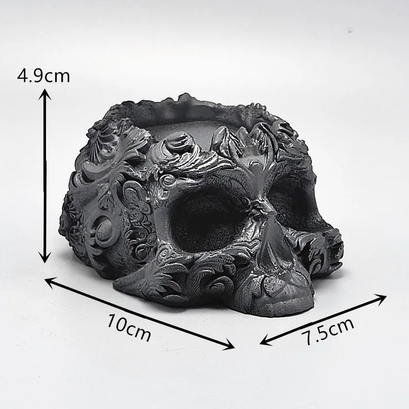 3d подсвечник в виде черепа силиконовая форма сделай сам производство смолы