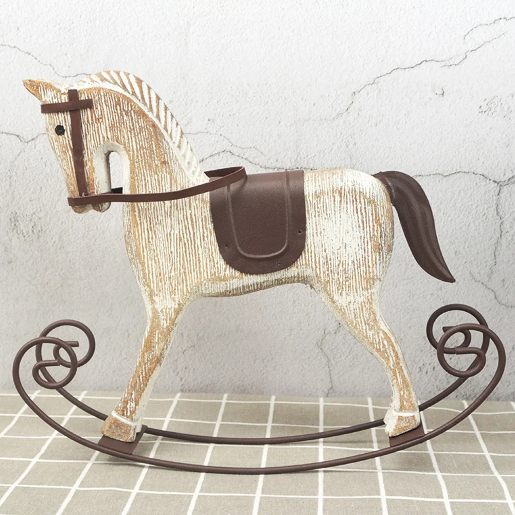 Настольный орнамент стол декоративная статуя подарки Ретро фигурка Деревянный