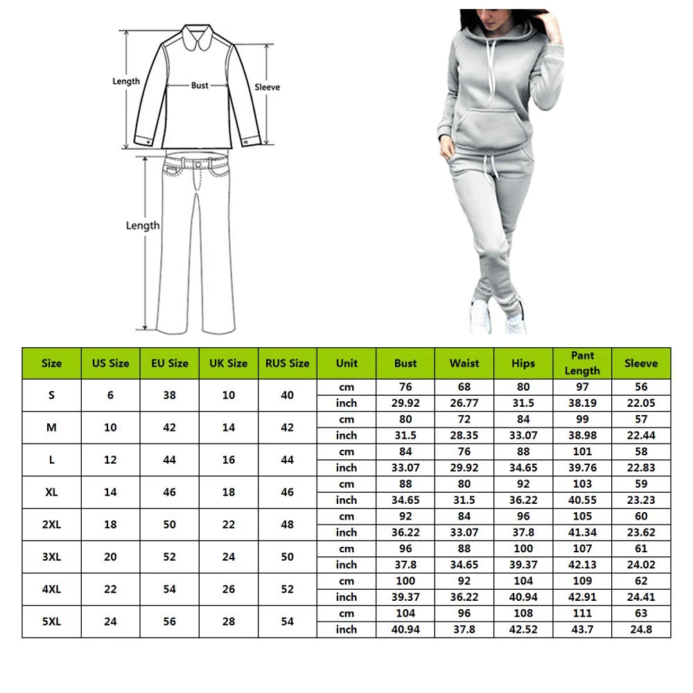 Женский спортивный костюм с капюшоном 2 предмета Повседневный пуловер кулиской и