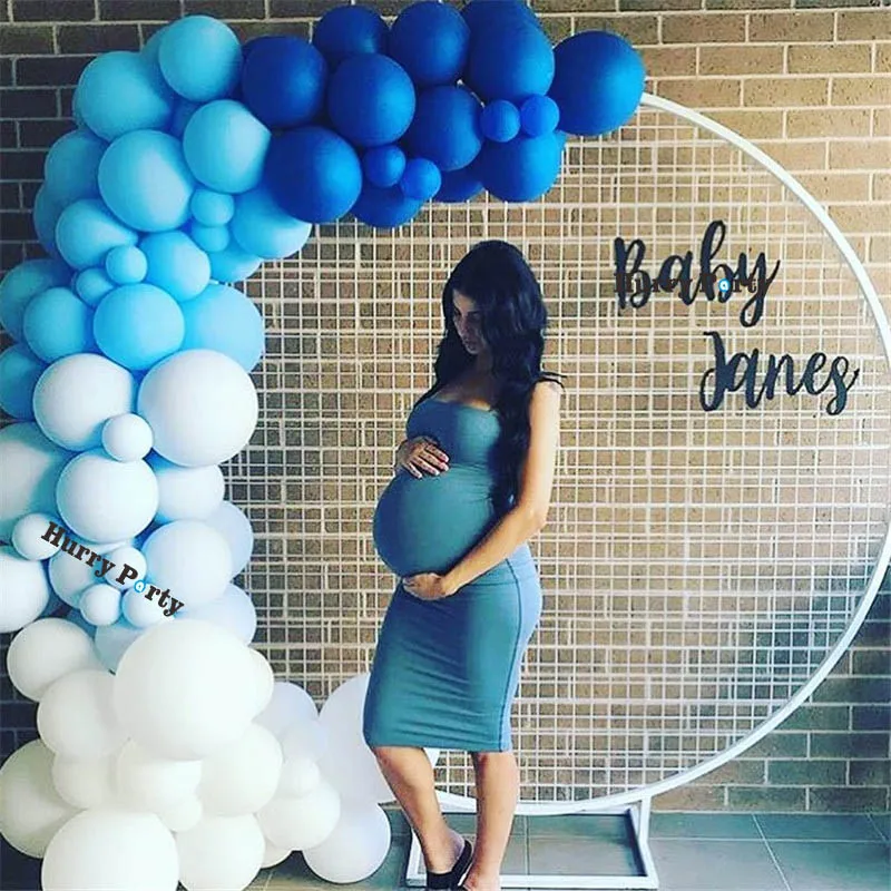 130 шт./компл. украшение для вечеринки в честь будущей матери гирлянда с воздушными