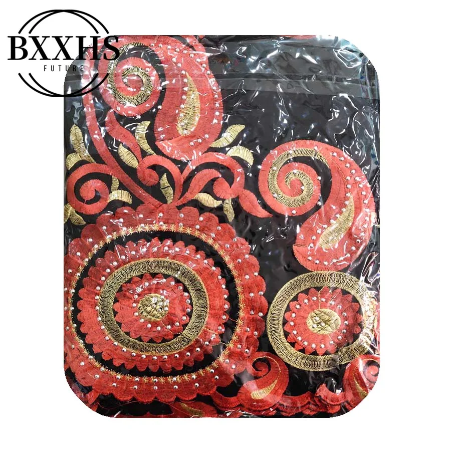 2019 Весна Новый дизайн африканские женские шарфы мусульманские большой вышитый