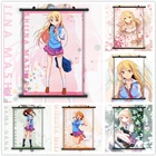 Домашнее животное девушка сакурасоу Шиина маширо Аояма Нанами HD Печать настенный плакат свиток