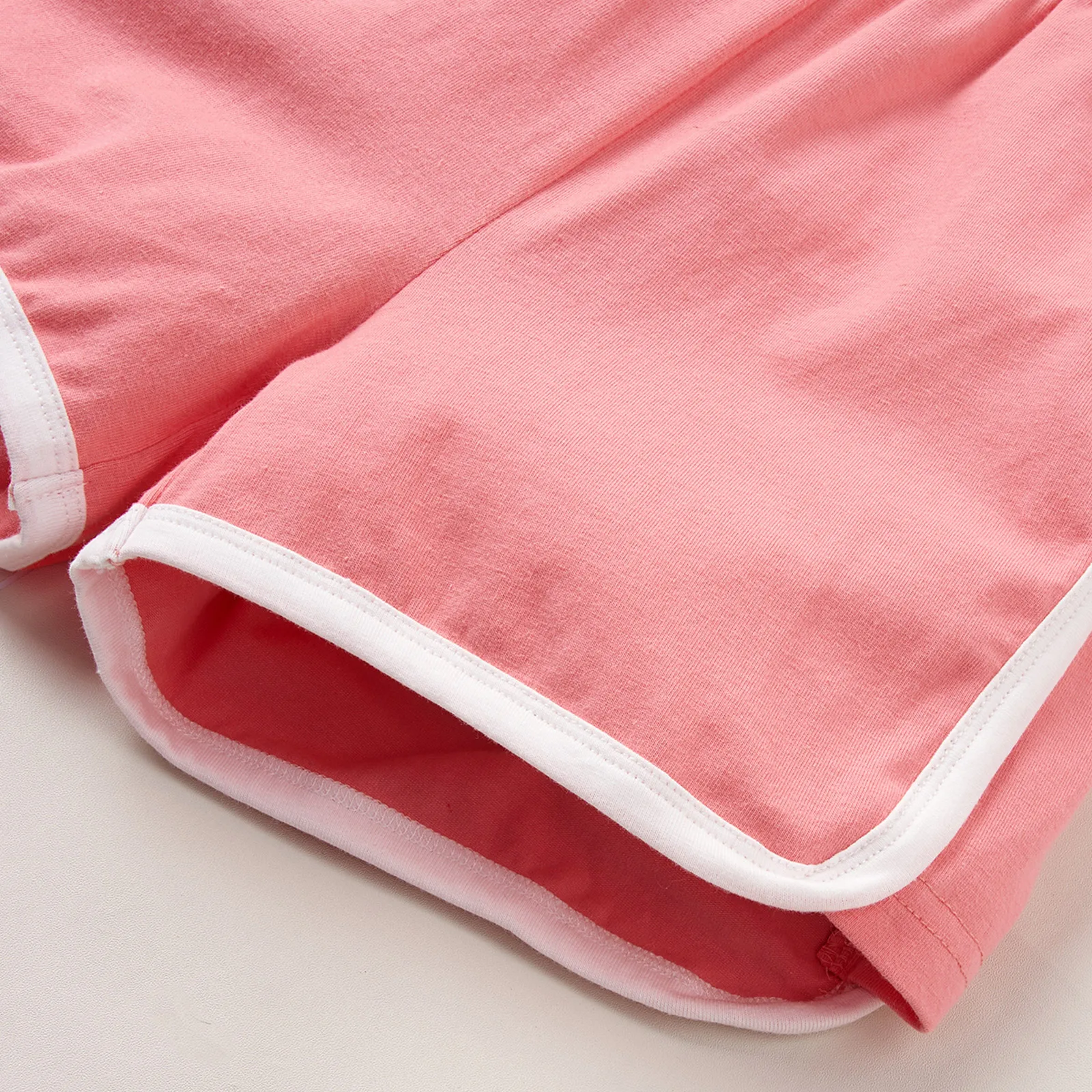 

lioraitiin Fast Shipping 1-5Years Fashion Romper Toddler Baby Girl Short Sleeve Solid Pink Jumpsuit Clothing