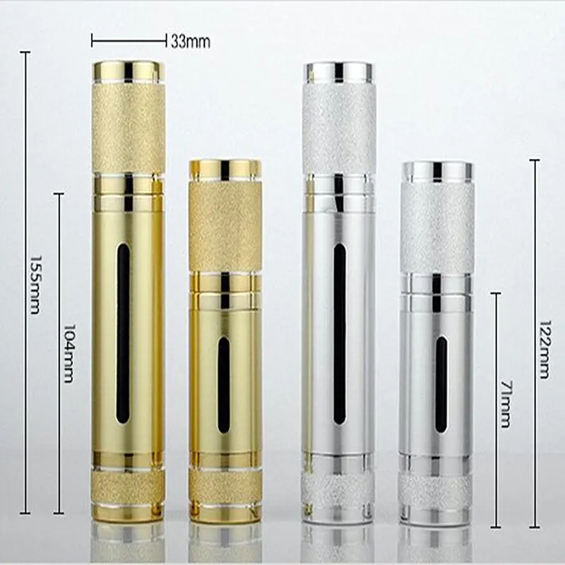 

3PC High Quality 30ml 50ml Gold Silver Airless Vacuum Lotion Bottle Top Grade Cosmetic Packaging Essence Foundation Empty Bottle