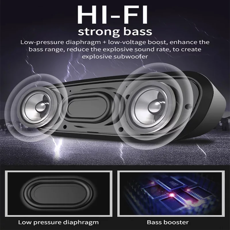 Искусственный интеллект Аудио двойной колонки Встроенный беспроводной Bluetooth