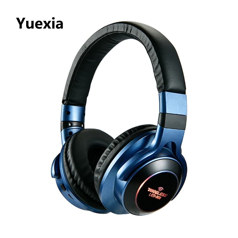 Светодиодный светильник беспроводные Bluetooth наушники 3D стерео с микрофоном