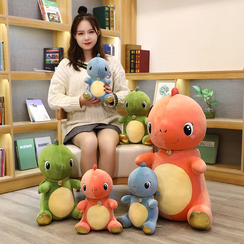 

1pc 25-75cm Cute Plush Toy Dinosaur Doll Super Soft Girl Sleeping In Bed Holding Doll Little Boy Child Birthday Gift