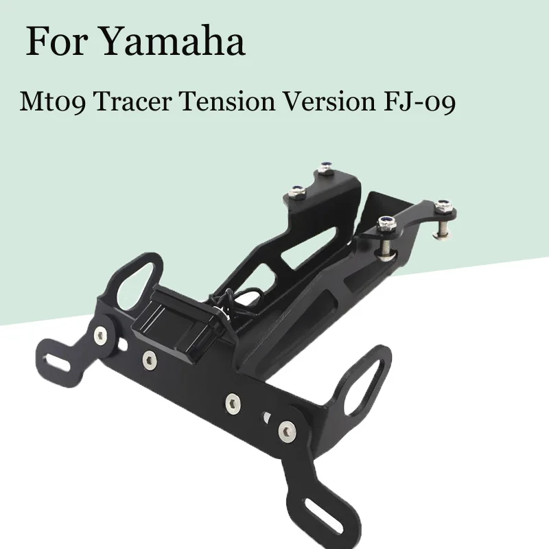 

For Yamaha Mt09 Tracer Tension Version FJ-09 Modified License Plate Holder License Plate Frame Short Tail Bracket Plate Holder