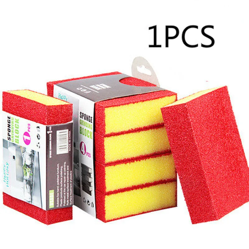 Губка кухонная высокой плотности чистящие инструменты полотенца чистящий