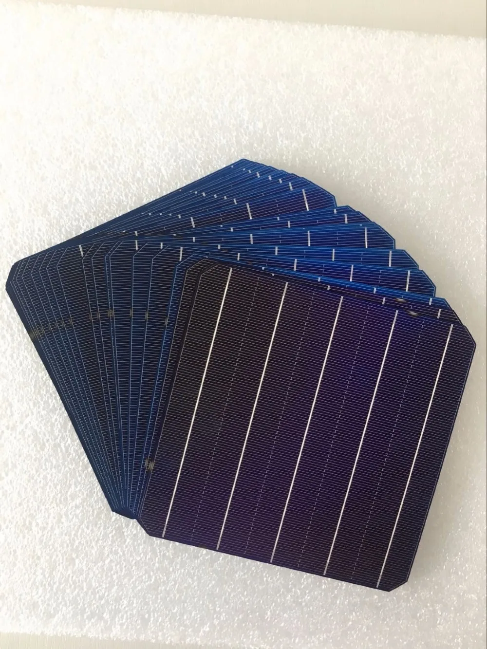 Promotion!!! 50pcs 21% 5.1W 156mm5BB molycrystalline Solar cell for DIY solar panel | Cells Panel