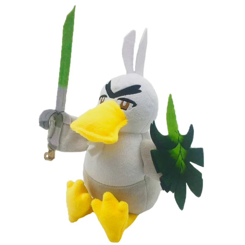 4 шт./лот плюшевая игрушка Sword Shield Sobble Scorbunny Grookey Sirfetch ɽ чучела кукла подарок на