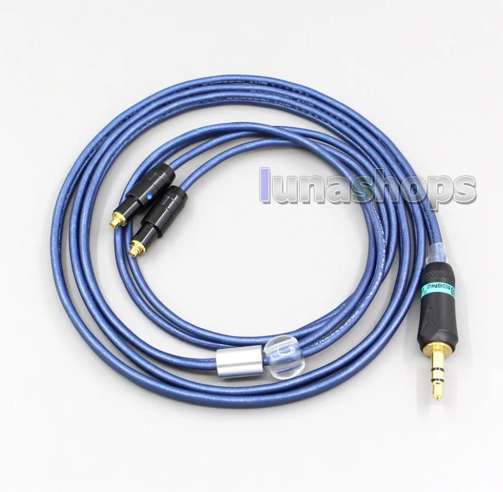 LN004826 наушники чистого серебра кабель+ PEP изолированный для Shure srh1440 srh1840 SRH1540