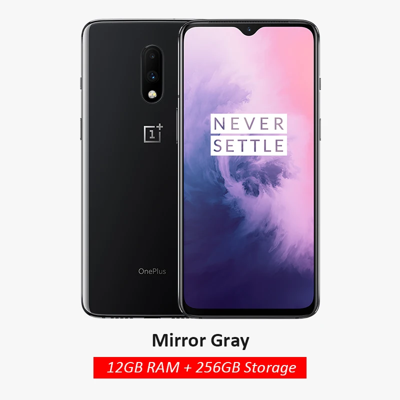 12GB 256GB Gray Смартфон OnePlus 7 с глобальной ПЗУ, 8 ГБ ОЗУ, 256 Гб ПЗУ, Смартфон Snapdragon 855, 6,41 дюймов, оптический AMOLED дисплей, отпечаток пальца, камера 48 МП, UFS 3,0 - Цвет: 12GB 256GB Gray