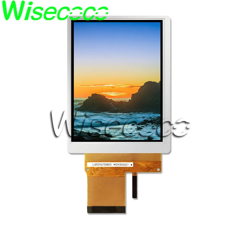 

Wisecoco LQ035Q7DB05 3,5 дюймовый tft ЖК-экран для портативных и КПК, читаемый солнечным светом дисплей