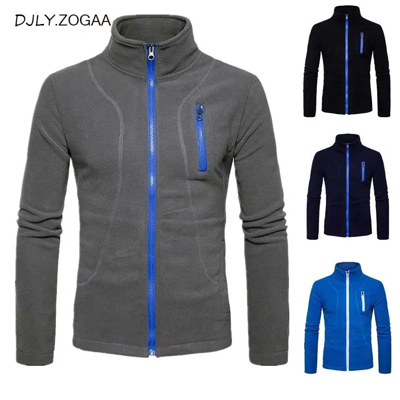 

ZOGAA New Arrival Men's Fashion Cultivation Hoodie Warm Breathable Cardigan Casual Sports Zipper Sweatshirts