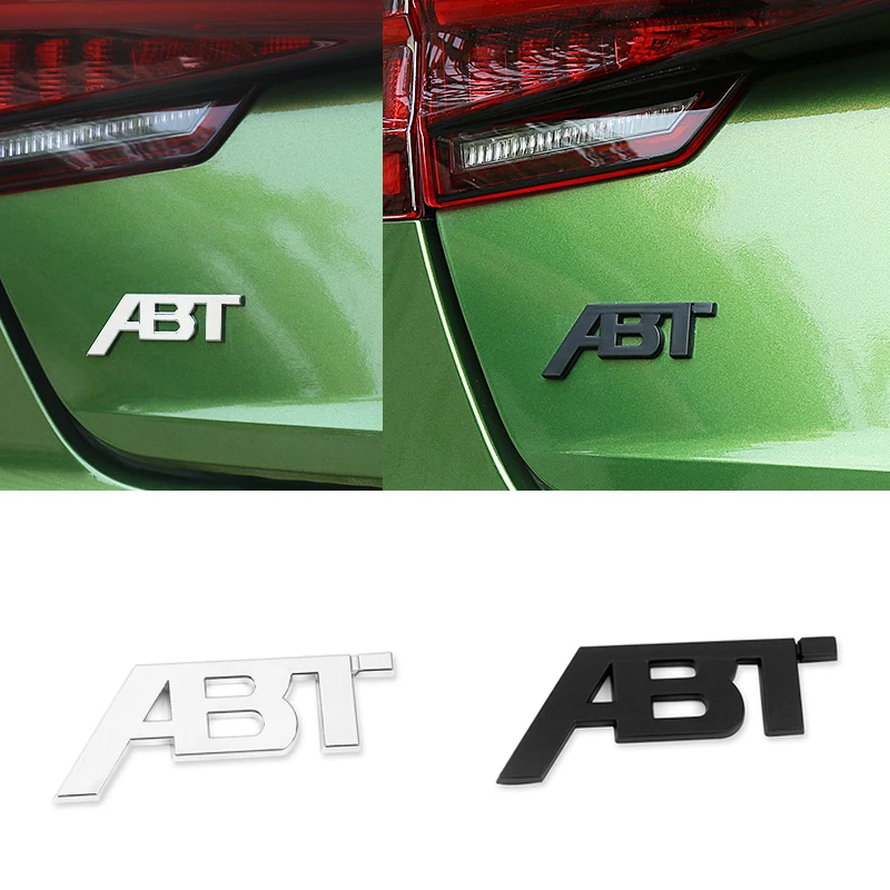 Наклейка для Audi ABT Grills наклейка на боковое крыло багажника VW Tiguan Touareg Touran Passat B6 Golf 4