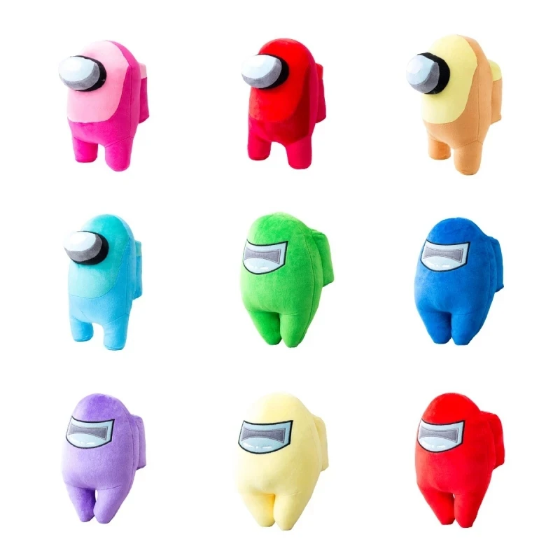 

3pcs/lot Cartoon game around the cartoon doll werewolf kill space version plush toys gift