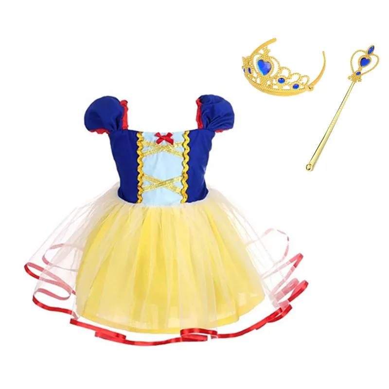2019 Kid Baby Girls Princess Snow White Tutu Dress Wedding Party for Toddler Girl Birthday Halloween Christmas | Детская одежда и