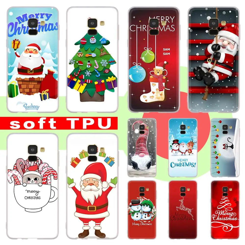 

Winter Merry Christmas Case For Samsung A42 A52 A72 A32 A12 A71 A51 A70 A50 A20 A30 A20S A21S A50S A6 A7 A8 2018 Cover
