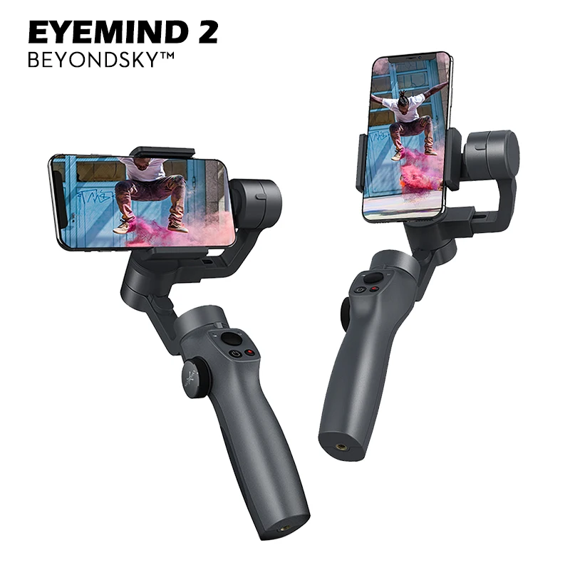 Beyondsky Eyemind 2 VS DJI Osmo ручной шарнирный стабилизатор для камеры Gopro 3 Axis iPhone смартфона