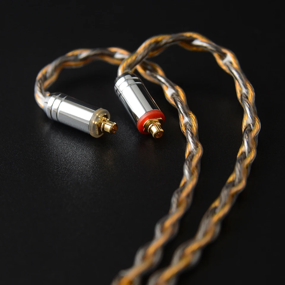 NICEHCK C8-1 8 Core посеребренный 2 5/3 5/4 4 мм сбалансированный кабель до 0 75 78 2pin/mmcx