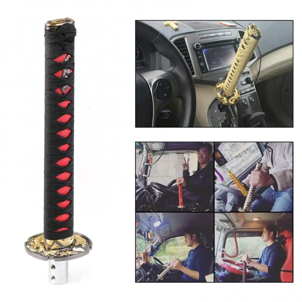 

35% Hot Sales!! 26cm Universal Sword Style Shift Knob for Manual Cars Most Automatic Autos