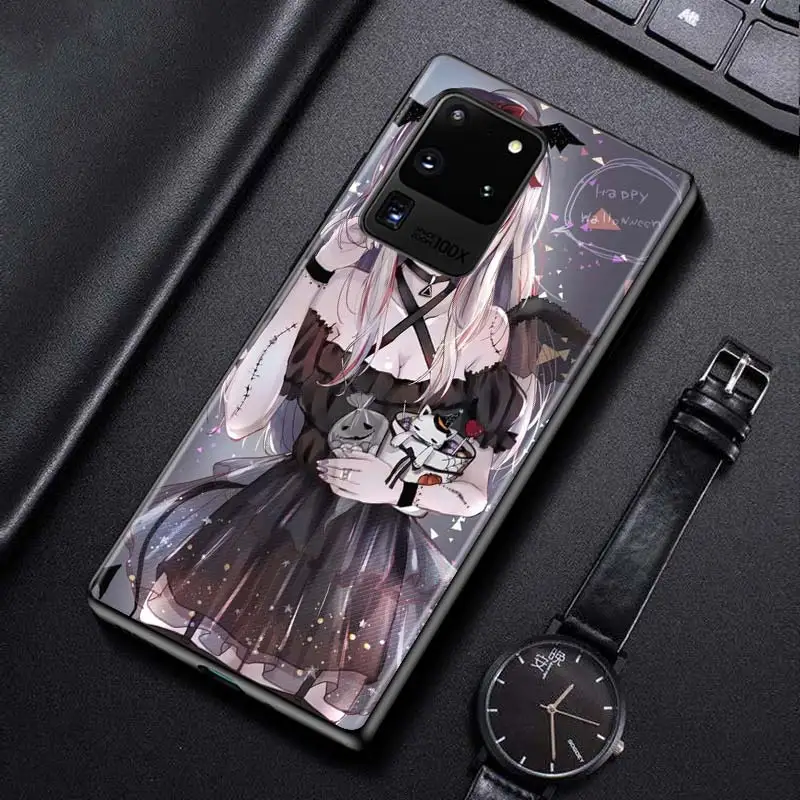 

Japanese Cool Anime Girl for Samsung S20 FE Ultra Plus A91 A81 A71 A51 A41 A31 A21S A11 A72 A52 A42 A32 A12 A02S Phone Case