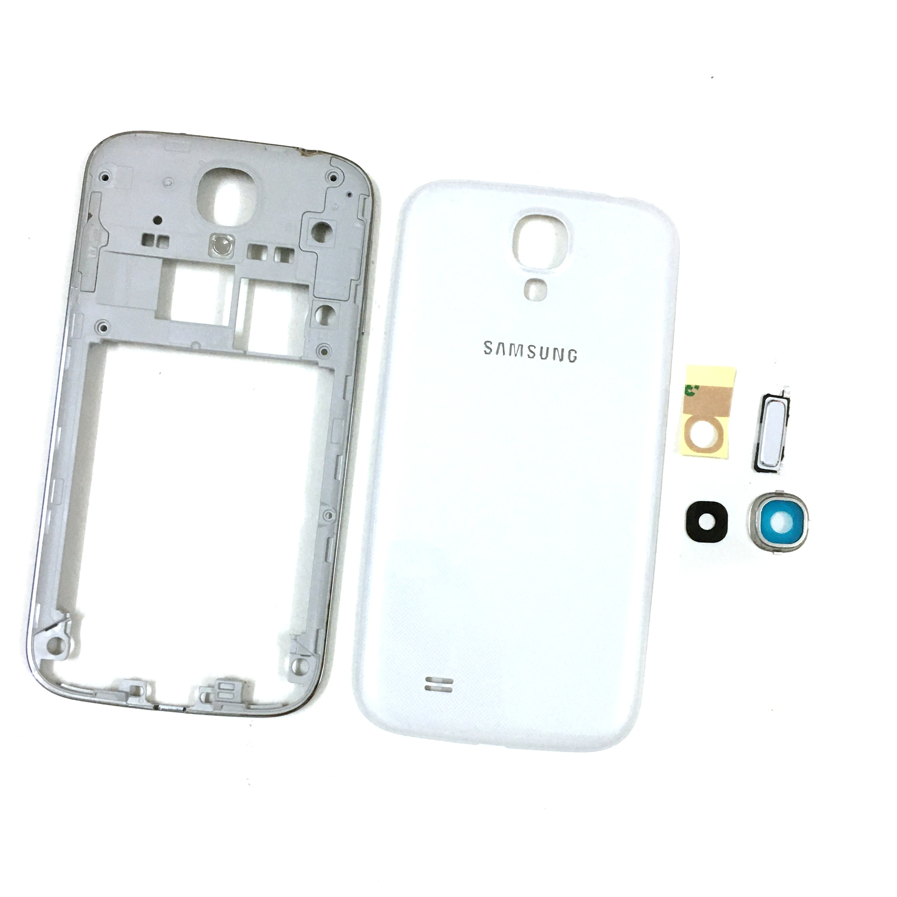 Оригинальный чехол средней рамки корпуса для Samsung Galaxy S4 I9500 I337 i9505 i747 + задняя