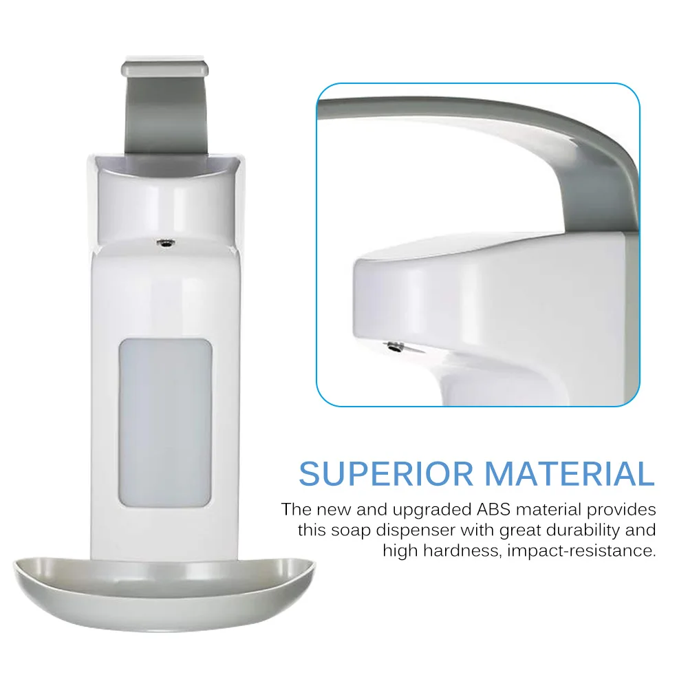 

HOT 2020 Wall Dispenser 1000 ml Soap Dispenser Disinfection Dispenser Plastic Pump Large-capacity sterilization Quick delivery