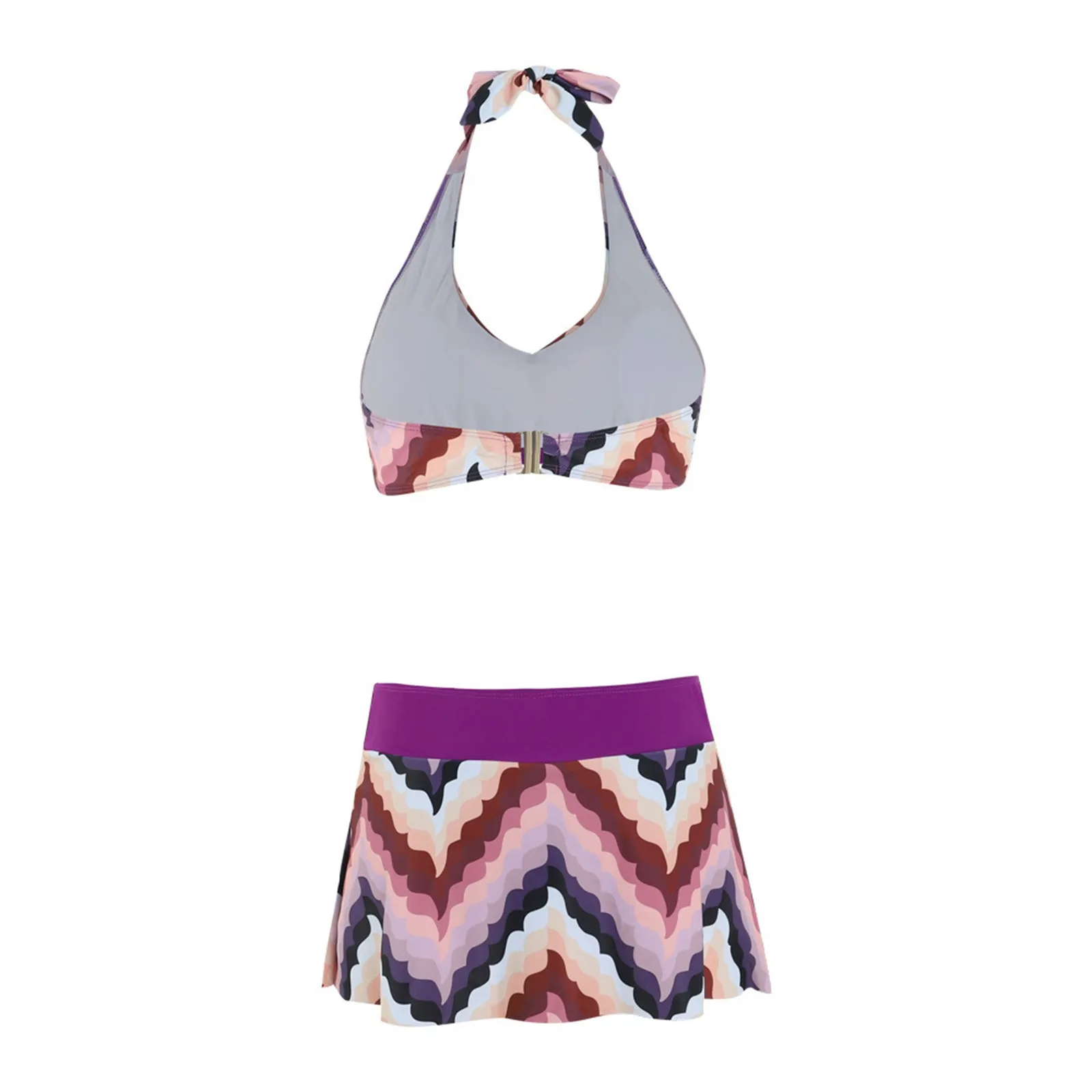 Женский купальник бикини с принтом бандажный пикантный модный очаровательный