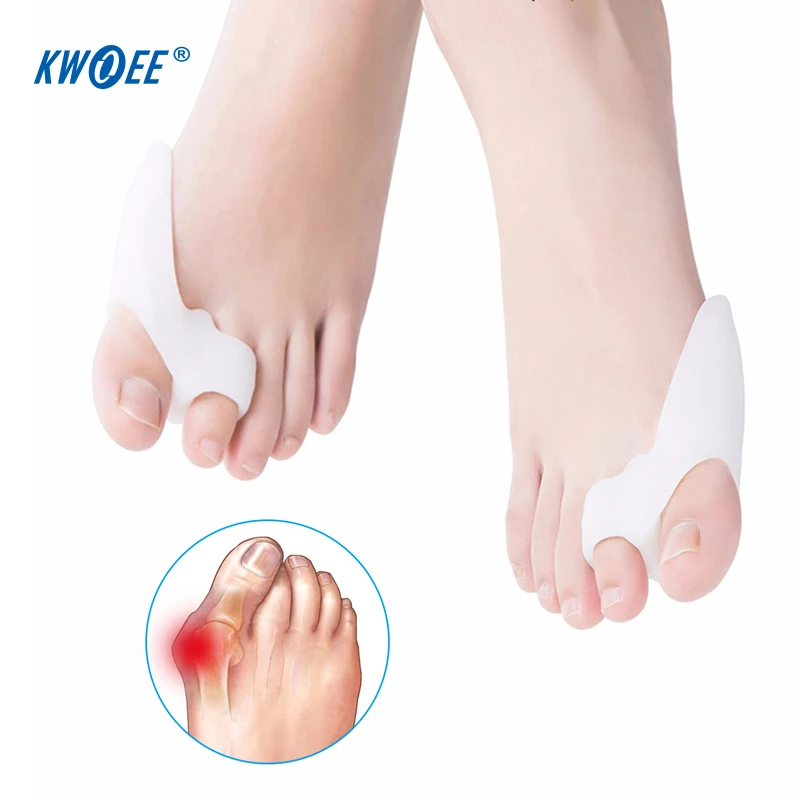 2 шт. силиконовые разделители для пальцев при вальгусной деформации