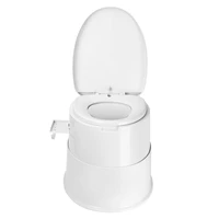 portable toilet squatting elderly toilet stool multifunction bedpan pregnant elderly urinal stool chair with paper roll holder