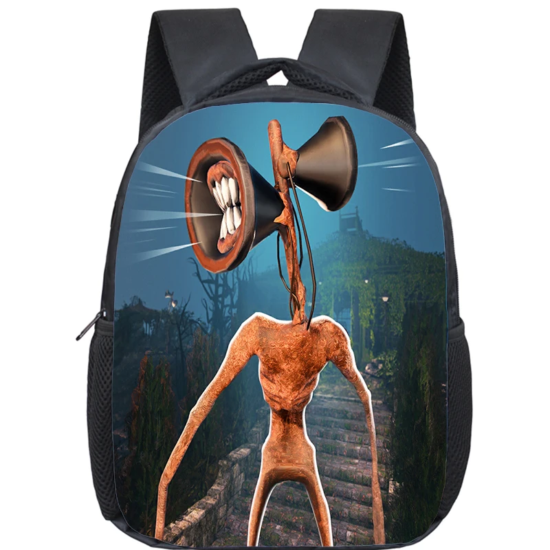 

Рюкзак для мальчиков и девочек, с изображением головы сирены