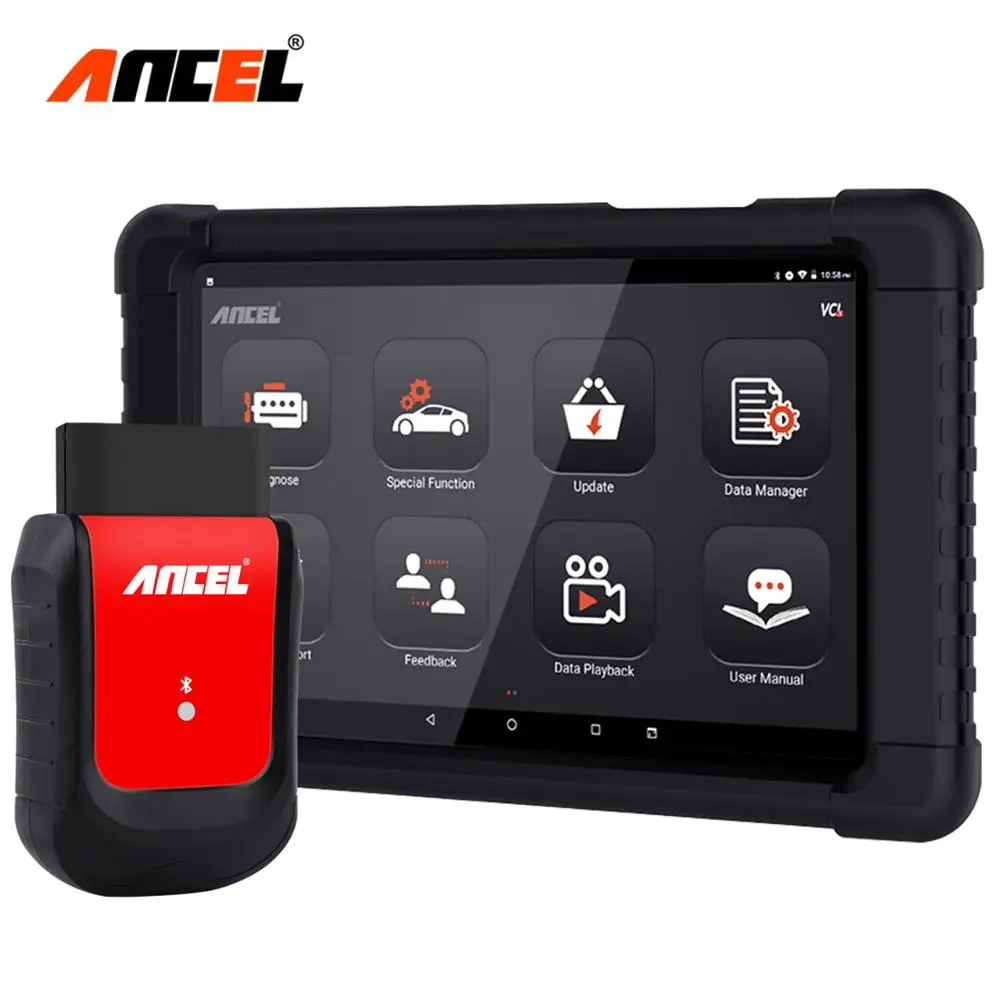 ANCEL X6 OBD2 сканер Bluetooth SAS ABS EPB DPF IMMO TPMS полная система сброса масла автомобильный