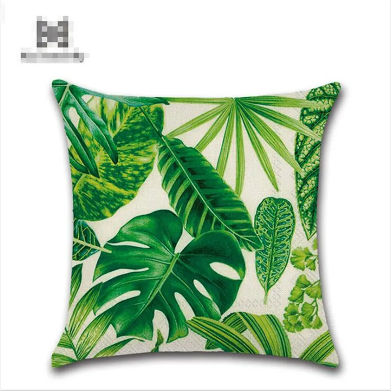 Современный Ins квадратный диван постельное белье хлопок наволочка с принтом для
