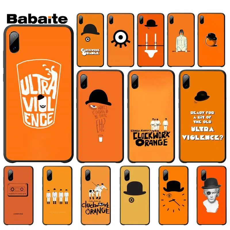 Babaite Заводной оранжевый чехол для Iphone 5s Se 6 6s 7 8 Plus X Xs Max Xr 11 Pro Мобильный телефон