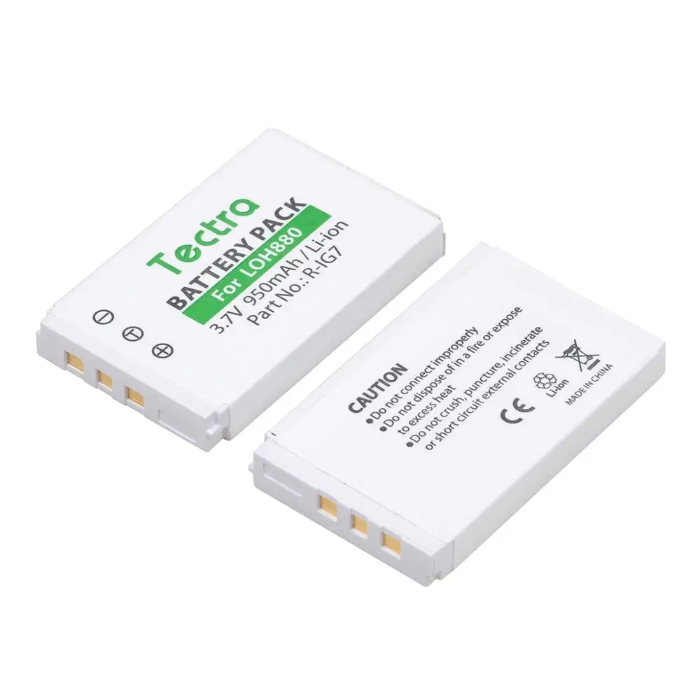 1pcs 950mAh New R-IG7 Battery for Logitech Harmony LOH880 900 720 850 880 885 890 Pro H880 Universal Remote
