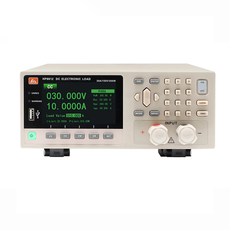 

HP8151 HP8201 HP8301 150W~300W DC Electronic Load Battery Load Tester