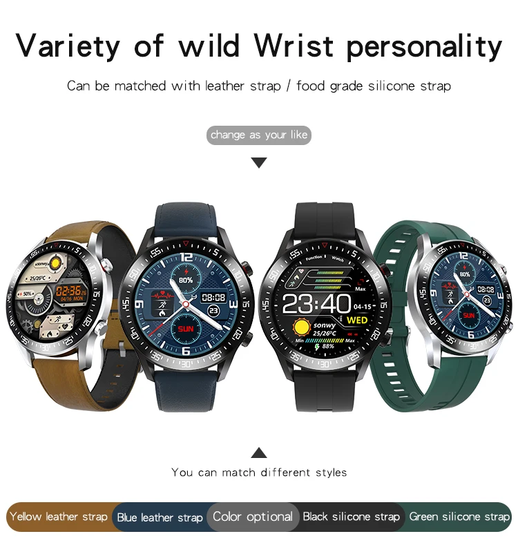 Умные часы C2 для мужчин и женщин водонепроницаемые IP68 фитнес-трекер пульсометр